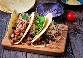 Mexican Taco & Burrito Exclusive - min 50 Guests